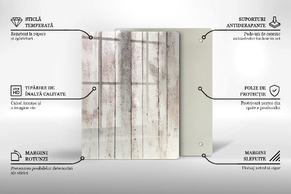 Tábua de vidro Abstração de tinta