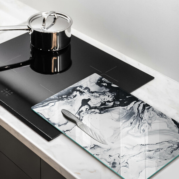 Tábua de vidro Abstração de tinta