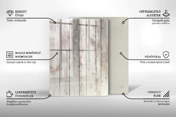 Tábua de vidro Abstração de tinta
