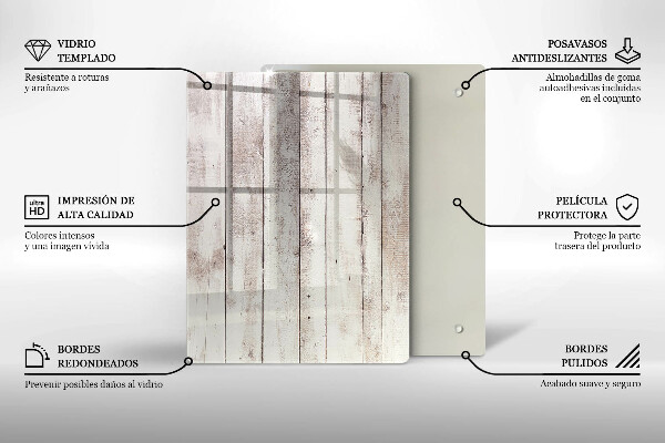 Tábua de vidro Abstração de tinta