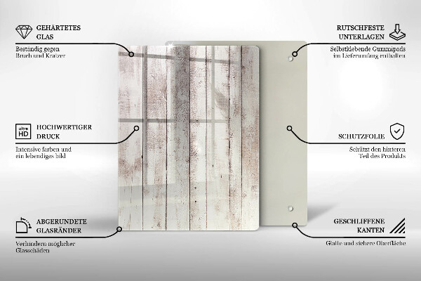 Tábua de vidro Abstração de tinta