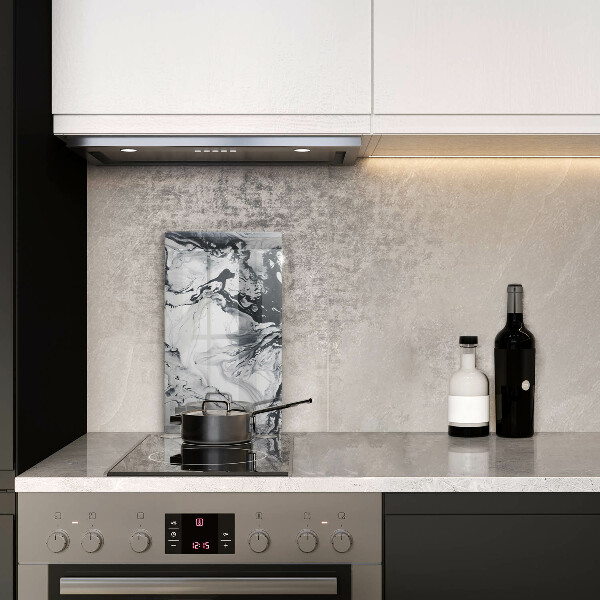 Tábua de vidro Abstração de tinta