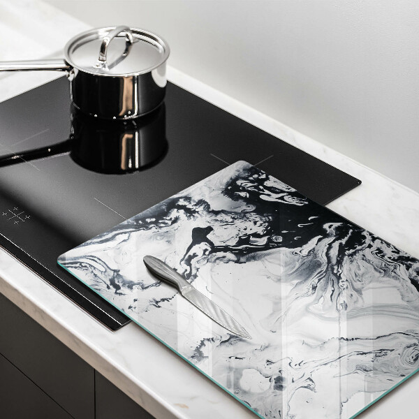 Tábua de vidro Abstração de tinta