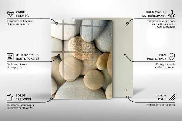 Tábua de cortar alimentos Linhas douradas abstratas