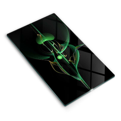 Tábua de corte de vidro Abstração moderna