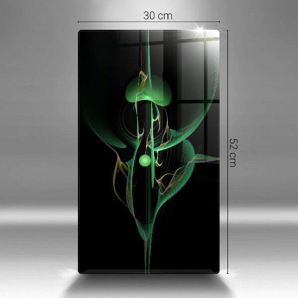 Tábua de corte de vidro Abstração moderna