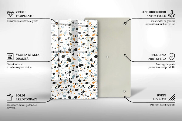 Tábua de corte Grés decorativo