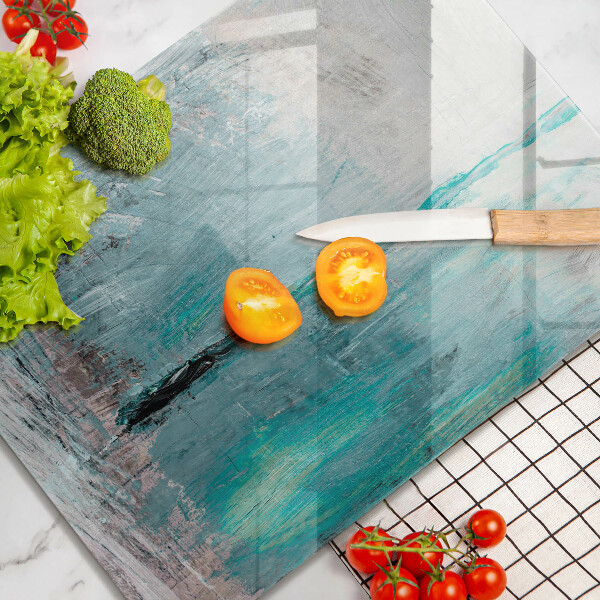 Tábua de cortar alimentos Fundo de pintura abstrata