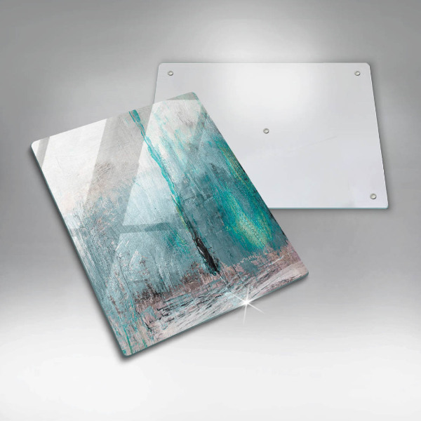 Tábua de cortar alimentos Fundo de pintura abstrata