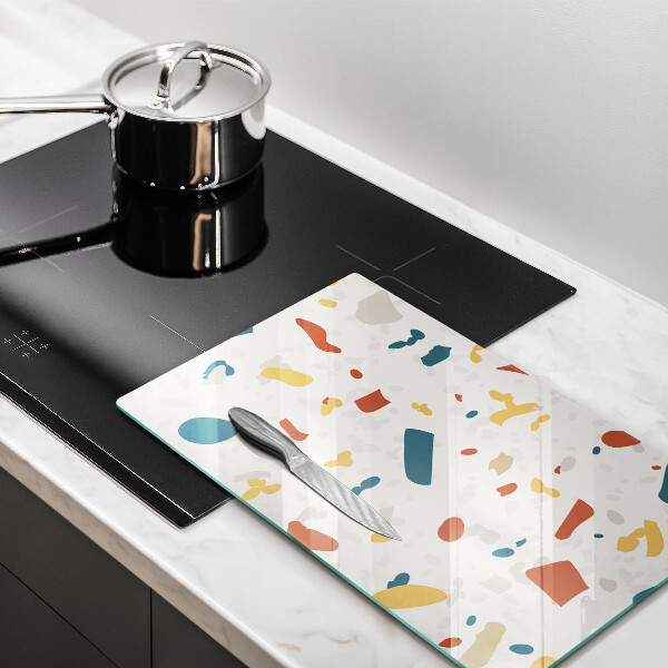 Tábua de cozinha em grés decorativa