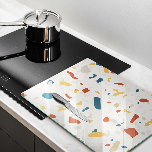 Tábua de cozinha em grés decorativa