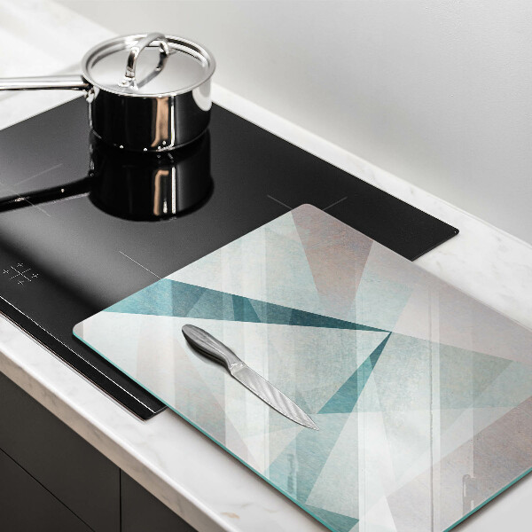 Tábua de cortar de vidro Abstração nítida