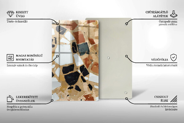 Tábua para cozinha Lajes de pedra decorativas