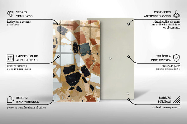 Tábua para cozinha Lajes de pedra decorativas