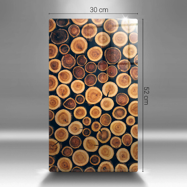 Tábua de cortar Tocos de árvores de madeira