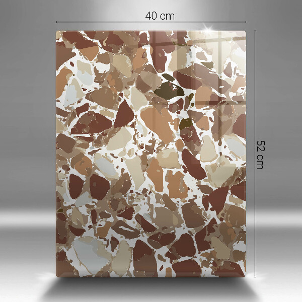 Tábua corte Pontos decorativos de pedra