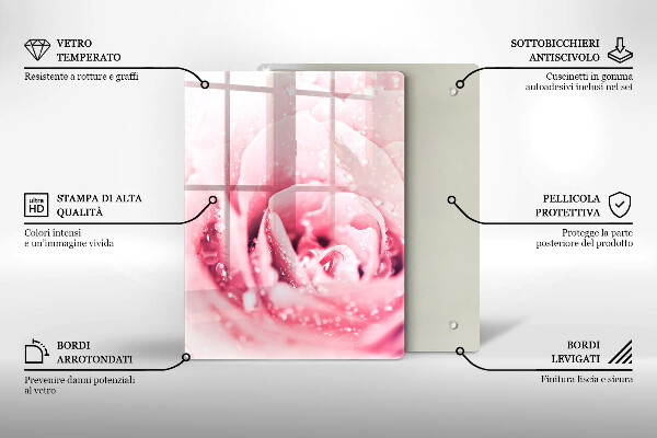 Tábua corte Pontos decorativos de pedra