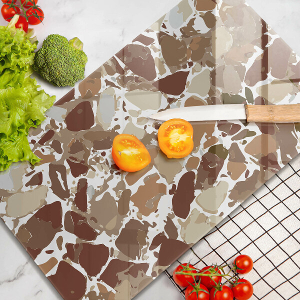 Tábua corte Pontos decorativos de pedra