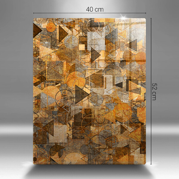 Tábua corte Padrão de formas geométricas