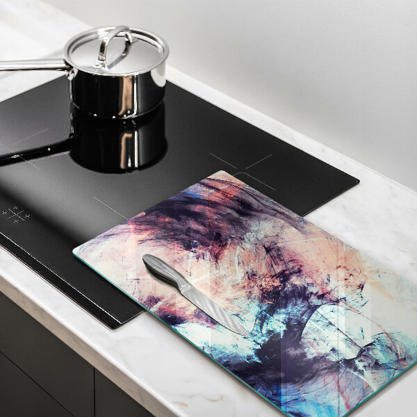 Tábua de cortar Abstração pintada