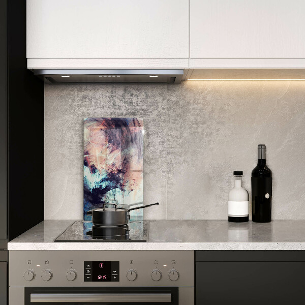 Tábua de cortar Abstração pintada