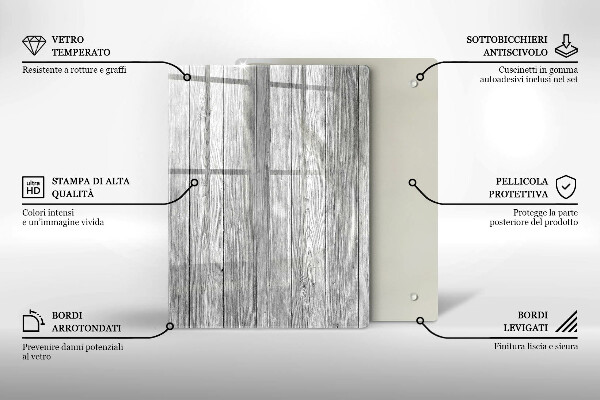 Tábua cozinha Gotas de orvalho e flor de rosa