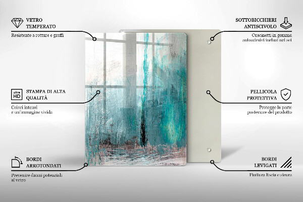 Tábua corte Penas coloridas de papagaio