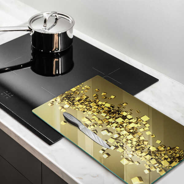 Tábua de cortar Geometria 3D abstrata