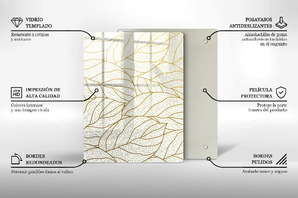 Tábua de cortar Geometria 3D abstrata