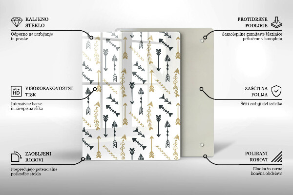 Tábua de corte Círculos coloridos
