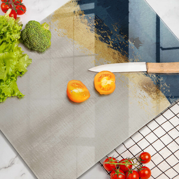 Tábua de corte Ouro abstrato