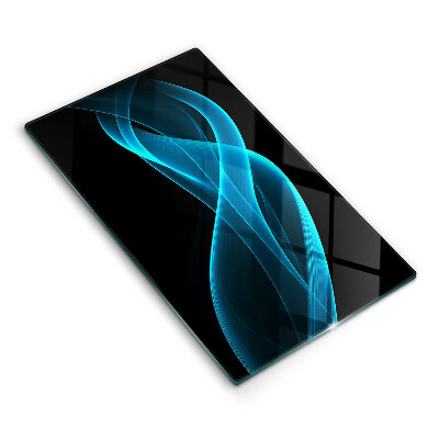 Tábua para cozinha Abstração azul