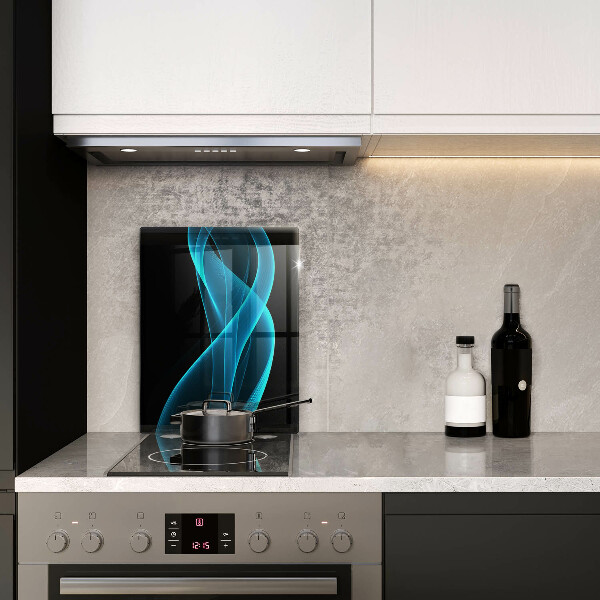 Tábua para cozinha Abstração azul