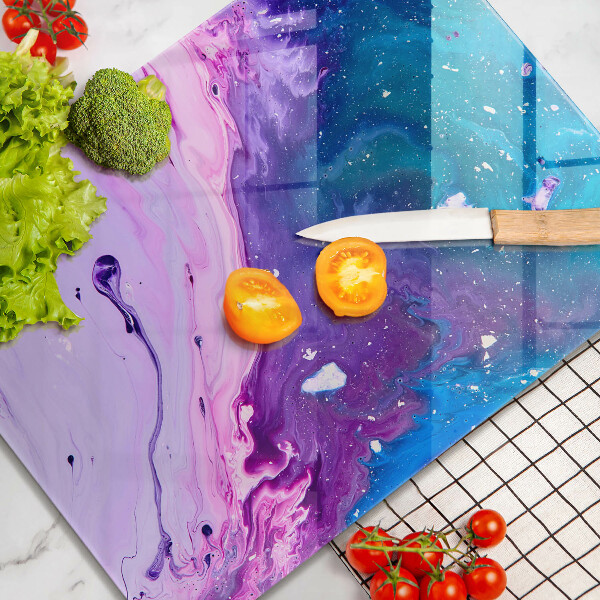 Tábua de cortar alimentos Tinta abstrata