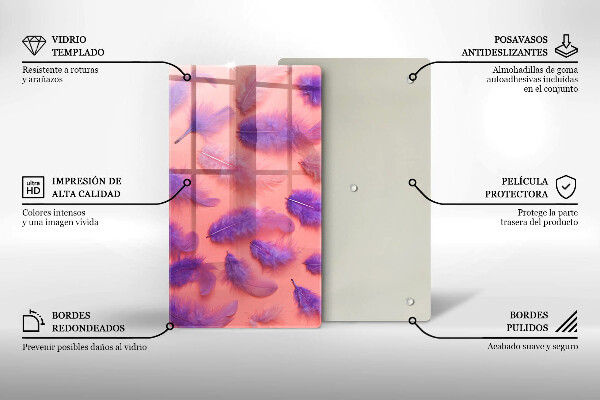Tábua de cortar Penas fofas