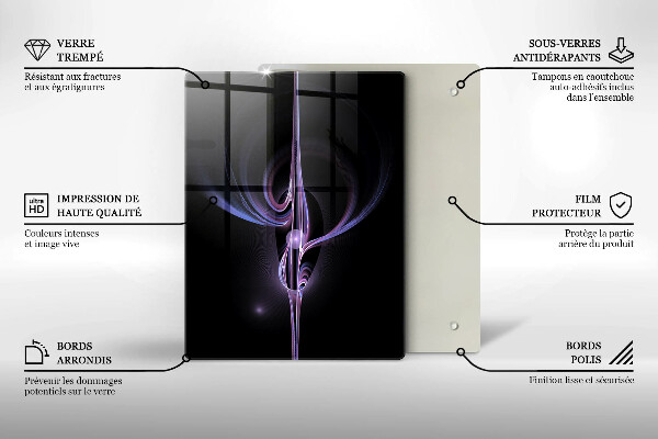 Tábua para cozinha Abstração moderna