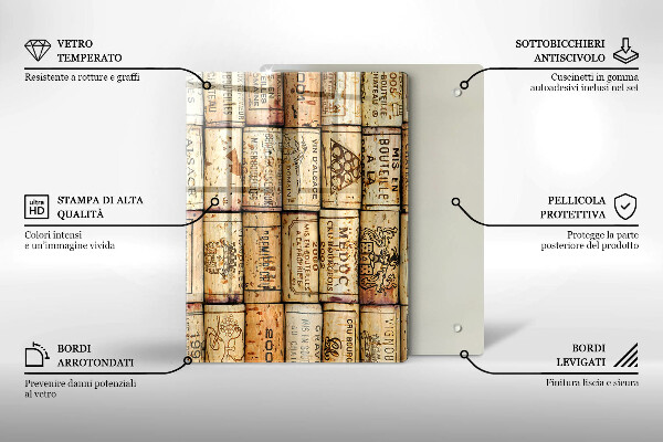 Tábua de corte Abstração de linhas suaves