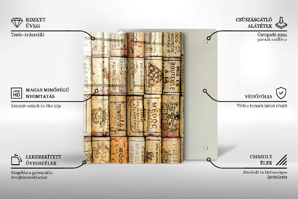 Tábua de corte Abstração de linhas suaves