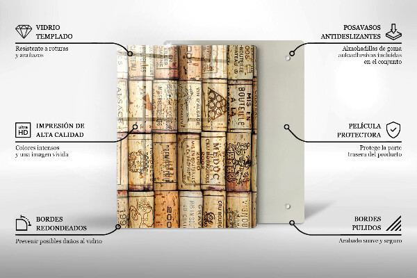 Tábua de corte Abstração de linhas suaves