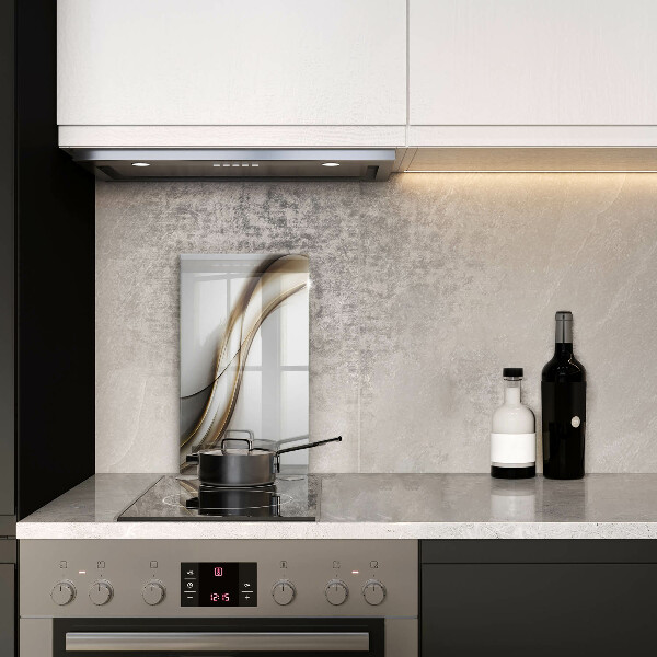 Tábua de corte Abstração de linhas suaves