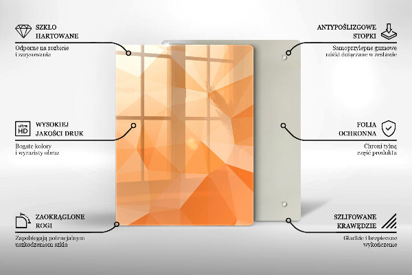 Tábua de cortar alimentos Abstração azul marinho