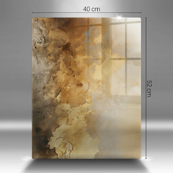 Tábua de cortar de vidro Textura rica