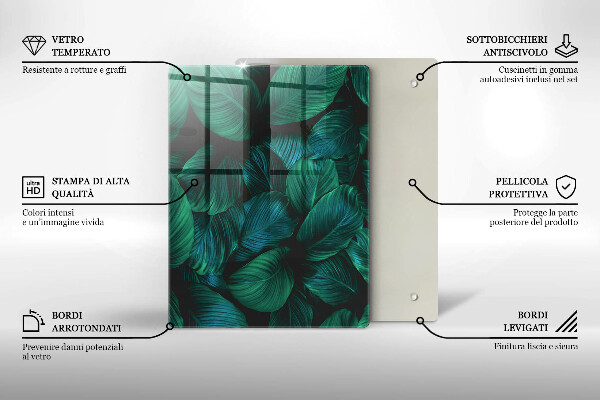 Tábua de corte Textura com ouro