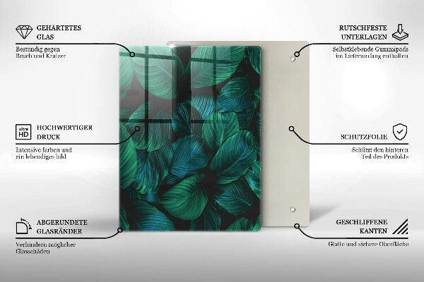 Tábua de corte Textura com ouro