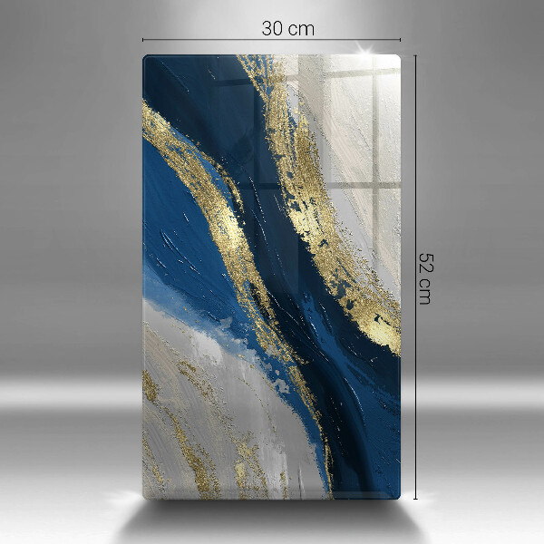 Tábua de corte Textura com ouro