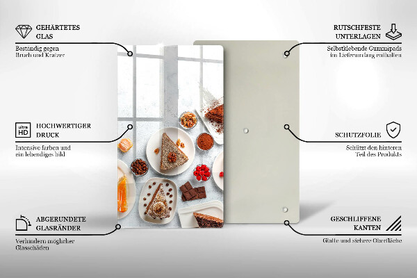 Tábua cozinha Bolos doces