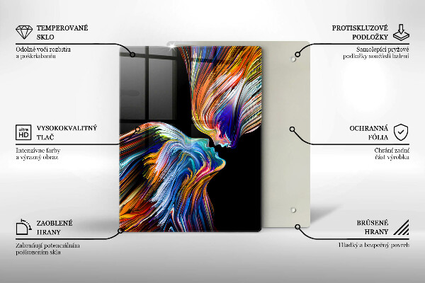 Tábua corte Flores azuis