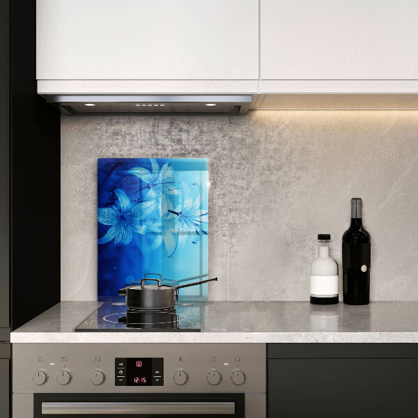 Tábua corte Flores azuis