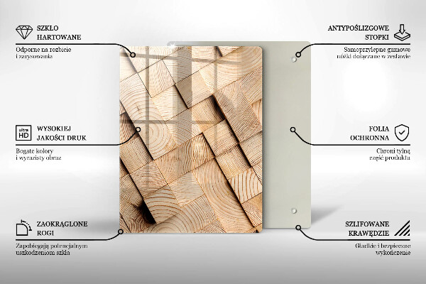 Tábua para corte Ondas abstratas