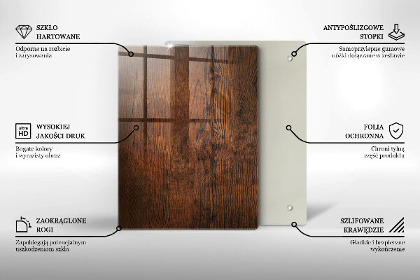 Tábua de vidro decorações de Natal